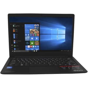 Evoo Celeron Dual 11.6" 1080p Ultra Thin Laptop for $99