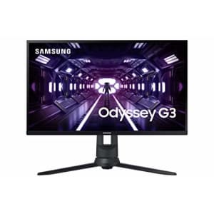 SAMSUNG Odyssey G3 Series 27-Inch FHD 1080p Gaming Monitor, 144Hz, 1ms, 3-Sided Border-Less, VESA for $190 SAMSUNG Odyssey G3 Series 27-Inch FHD 1080p Gaming Monitor, 144Hz, 1ms, 3-Sided Border-Less, VESA for $190