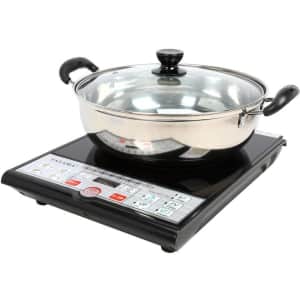Tayama 1,500W 8" Induction Cooker w/ Shabu Cooking Pot for $56 Tayama 1,500W 8" Induction Cooker w/ Shabu Cooking Pot for $56