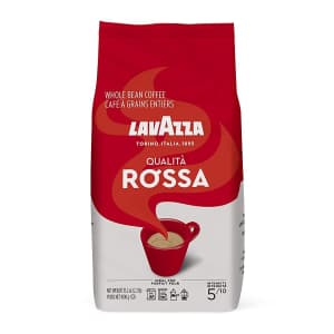 Lavazza Qualita Rossa 2.2-lb. Whole Bean Coffee for $9