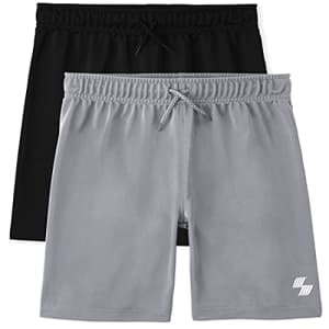 The Children's Place Boys Basketball Shorts 2-Pack, Multi CLR, Large for $32