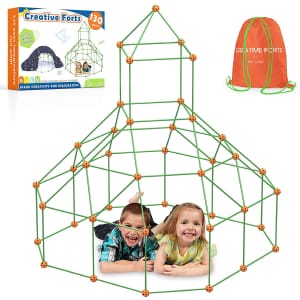 Tiny Land 130-Piece Creative Forts Building Kit for $40