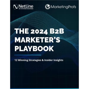 "The 2024 B2B Marketer's Playbook: 12 Winning Strategies and Insider Insights" eBook: Free