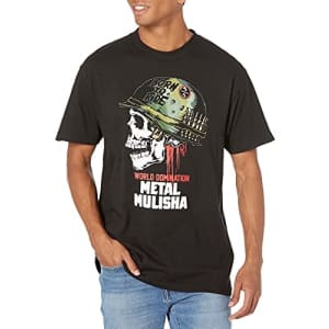 Metal Mulisha Men's Full Metal Tee Shirt Black, Small for $18