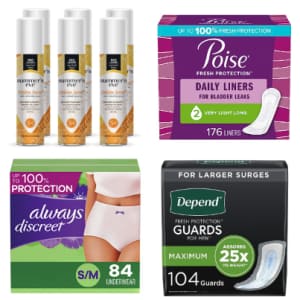 Discreet Healthcare Products at Amazon: Spend $60, get $15 off
