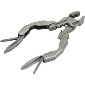 Swiss+Tech 9-in-1 Stainless Steel Micro Pocket Multitool for $10