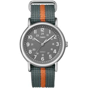 Timex Men's or Women's Weekender 38mm Nylon Slip Watch for $26