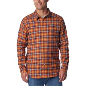 Columbia Men's Cornell Woods Flannel Shirt for $16