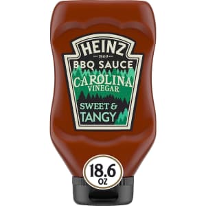Heinz 18.6-oz. Carolina Vinegar BBQ Sauce for $3