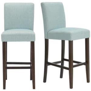 StyleWell Banford Upholstered Bar Stool 2-Pack for $150