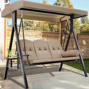 Yitahome 3-Person Canopy Swing for $176