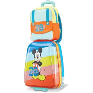 American Tourister Disney Teddy Buddy Luggage w/ Spinners for $59