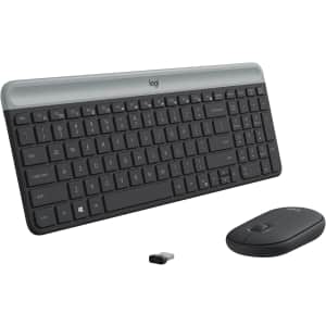 Logitech MK470 Slim Wireless Keyboard and Mouse Combo for $30
