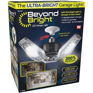 Ontel Beyond Bright LED Garage Light for $23
