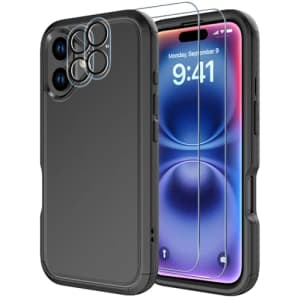 Diverbox Heavy Duty Protection Case for iPhone 16 Plus for $4