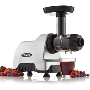 Omega Compact Slow Speed Multi-Purpose Nutrition Center Juicer for $210
