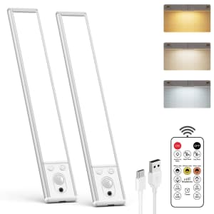 Under Cabinet Wireless Light 2-Pack for $10