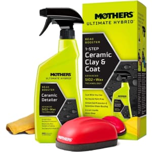Mothers Ultimate Hybrid 1-Step Ceramic Clay & Coat: $18