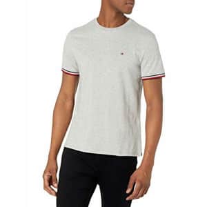 Tommy Hilfiger Men's Short Sleeve Crewneck T Shirt, Heather, MD for $28 Tommy Hilfiger Men's Short Sleeve Crewneck T Shirt, Heather, MD for $28