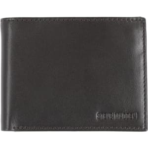 Steve Madden Men's Leather RFID Wallet for $11