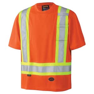 Pioneer Unisex Birdseye Safety Shirt for $10