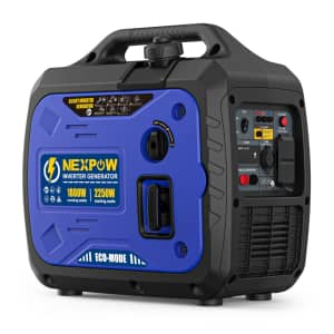 Nexpow 2,250W Portable Inverter Generator for $300 Nexpow 2,250W Portable Inverter Generator for $300