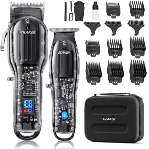 Glaker Professional Hair Clippers for $30
