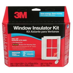 3M Indoor Window Insulator Kit 2-Pack for $7
