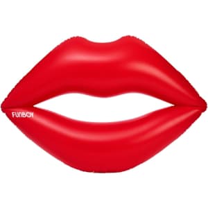 Funboy Giant Red Lips Pool Inflatable for $44