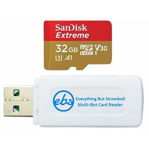SanDisk Extreme 32GB MicroSDHC Memory Card for DJI Pocket 2 Osmo Series UHS-1 U3 / V30 A1 4K Class for $10 SanDisk Extreme 32GB MicroSDHC Memory Card for DJI Pocket 2 Osmo Series UHS-1 U3 / V30 A1 4K Class for $10