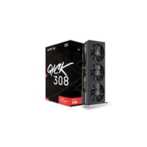 XFX Speedster QICK308 Radeon RX 7600 Black Gaming Graphics Card with 8GB GDDR6 HDMI 3xDP, AMD RDNA for $270