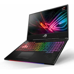 Asus ROG Strix Scar II Coffee Lake i7 6-Core 15.6" Gaming Laptop w/ 8GB GPU for $1,300