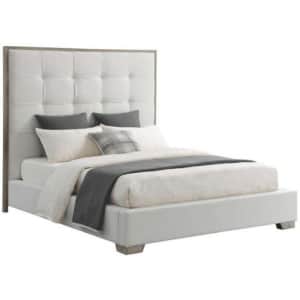 Abbyson Living Cape Cod Fabric Tufted Queen Bed for $699 for members
