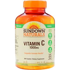 Sundown Vitamin C, 1000 Mg, High Potency, 300 Count Bottles for $23