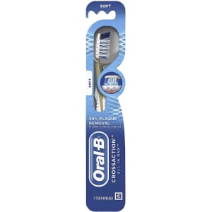 Oral-B CrossAction All-In-One Manual Toothbrush: 3 for $9.97 in cart