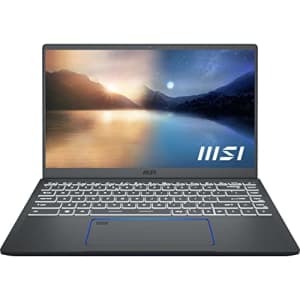 MSI Prestige 14 14" FHD Ultra Thin and Light Professional Laptop: Intel Core i7-1260P GTX 1650 16GB for $840
