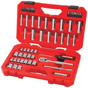 Craftsman 61-Piece SAE and Metric 3/8" Mechanics Tool Set for $40 Craftsman 61-Piece SAE and Metric 3/8" Mechanics Tool Set for $40