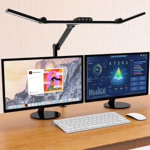 Micomlan LED Architect Desk Lamp w/ Clamp for $70