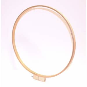Darice Wood Quilting Hoop 18 Inches 0.75 Inches Depth Party Supplies, Natural, 3 Each for $22