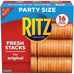 Ritz Crackers Flavor Party Size Box 16-Stacks for $3.60 via Sub & Save