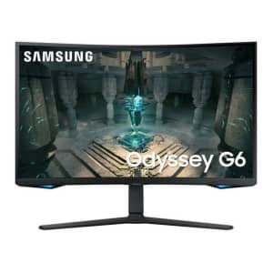Samsung 27" Odyssey G65B QHD 240Hz Gaming Monitor for $300
