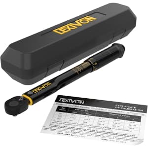 Lexivon 1/4" Drive Click Type Torque Wrench for $33