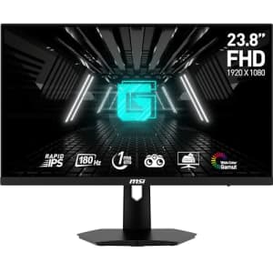 MSI FHD Rapid IPS Gaming Free Sync 1ms 1920 x 1080 180Hz Refresh Rate 24" Gaming Monitor (Optix for $110