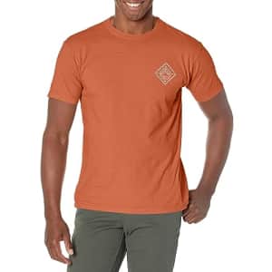 Quiksilver Men's Scenic View Tee Shirt, Baked Clay 233 for $17