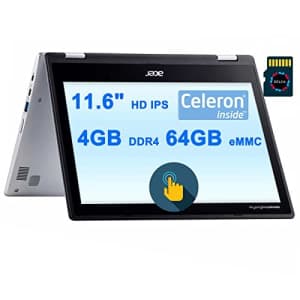 Acer Spin CP311 2-in-1 Chromebook I 11.6" HD IPS Touchscreen I Intel Celeron N4000 I 4GB DDR4 64GB for $289 Acer Spin CP311 2-in-1 Chromebook I 11.6" HD IPS Touchscreen I Intel Celeron N4000 I 4GB DDR4 64GB for $289