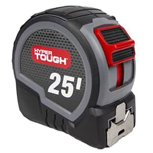 Hyper Tough 25-Foot Wide Blade Tape Measure | HIGH-Visibility Blade with Backside Printing | for $20