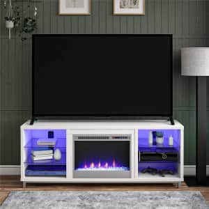 Ameriwood Home Lumina Fireplace TV Stand for $328