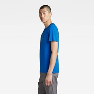 G-Star Raw Men's Premium T-Shirt Multipack, Graphics: Lapis Blue/Granite for $18