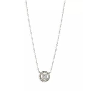 Lauren Ralph Lauren Pavé Circle Pendant Necklace for $29
