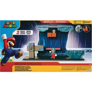 Jakks Pacific Super Mario Underground Playset for $12 Jakks Pacific Super Mario Underground Playset for $12